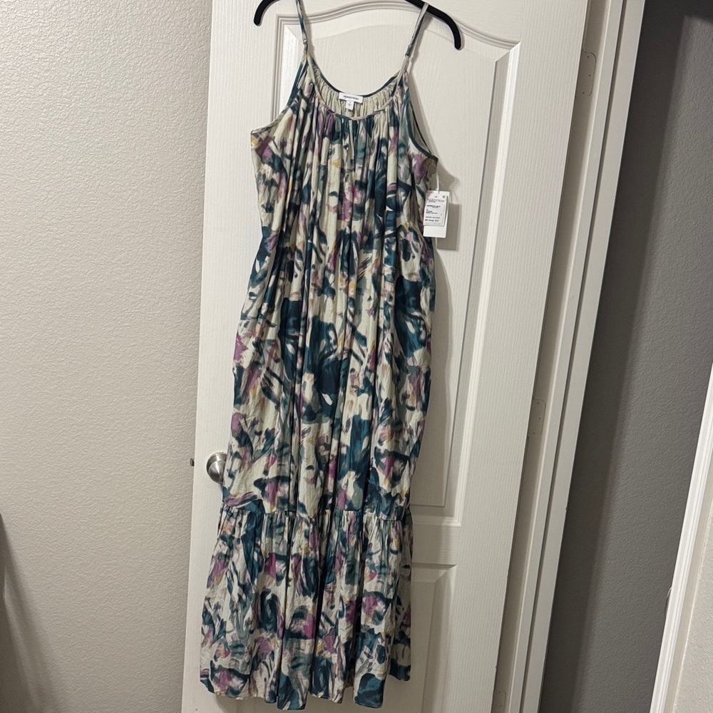 Nordstrom 1X NWT Floral Maxi Dress